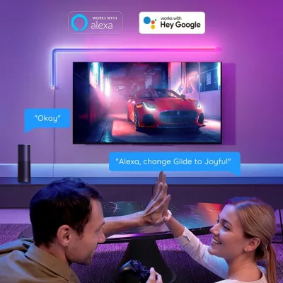 Shirit LED smart Govee Glide H6062 RGBIC Wi‑Fi/Bluetooth, set 6+1
