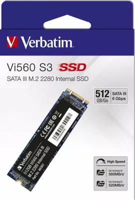 SSD i brendshëm Verbatim Vi560 512GB M.2 2280 SATA III