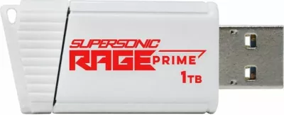USB memorje PATRIOT Supersonic Rage Prime 1TB USB 3.2 Gen 2 600MB/s, e bardhë