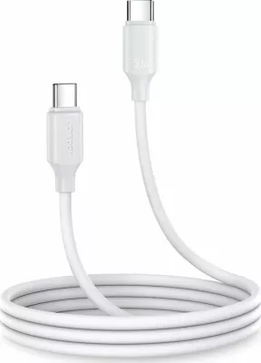 Kabllo USB-C në USB-C Joyroom S-CC060A9 (JYR545) 1 m 60W 480Mbps e bardhë