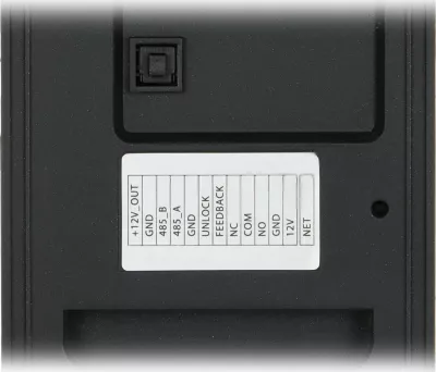 Panel interfoni Dahua VTO2111D-P-S3 2MP PoE me lexues MIFARE RFID, IP65, grafit