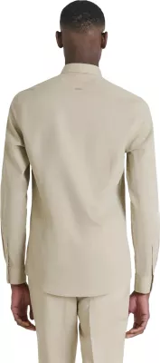 Këmishë për meshkuj Antony Morato Alicante Slim Fit MMSL00759-FA401074, bezhë [Madhësia: XXL]