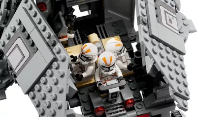 Set LEGO Star Wars AT-TE Walker 75337, 1082 copa, 9+