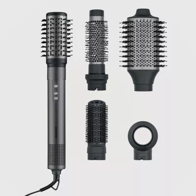 Pajisje multi-styling për flokë Severin WL 0683, 5 aksesorë, e zezë