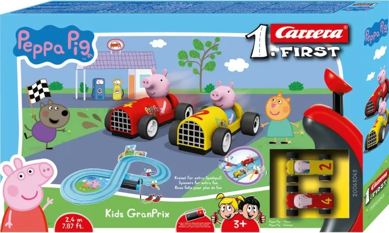 Set garash Carrera FIRST Peppa Pig, 3 vjet, Shumëngjyrësh