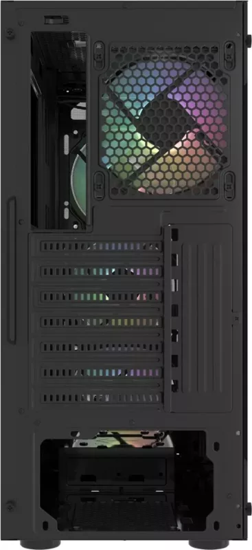 Kasë FURY Shobo SH4F RGB Midi Tower, E zezë