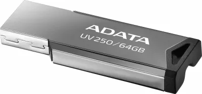 USB memorje ADATA UV250 64 GB, argjendtë