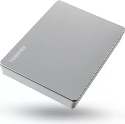 Hard disk i jashtëm Toshiba Canvio Flex, 4 TB, 2.5", 3.2 Gen 1 (3.1 Gen 1), Argjendtë