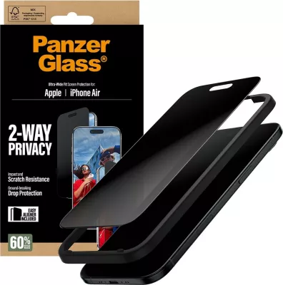 Xham mbrojtës PanzerGlass 2-Way Privacy për iPhone Air/UWF
