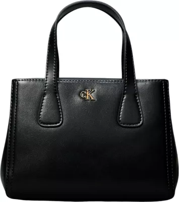 Çantë mini tote crossbody Calvin Klein LV04F3520G, e zezë