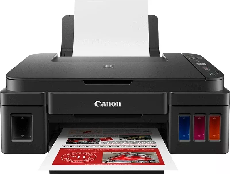 Printer Canon PIXMA G3410, Inkjet, Wi-Fi, E zezë