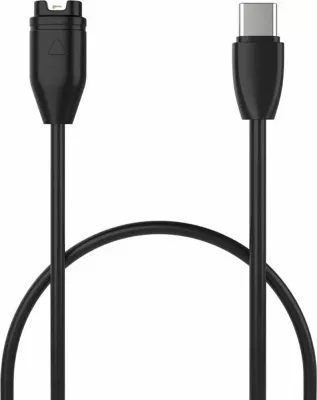 Kabllo karikimi USB-C Fixed FIXDW-796-C 1m për Garmin Fenix/Epix/Venu/Vivoactive/Forerunner, e zezë
