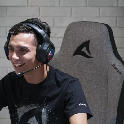 Karrige gaming Sharkoon SKILLER SGS40 Fabric gri/zezë
