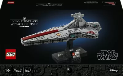 Set LEGO Star Wars Venator-class Star Destroyer 75441, 643 copë