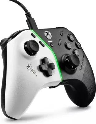 Kontroller lojrash Thrustmaster H.E.A.R.T. Controller, Hall Effect anti-drift, mekanik, me kabllo, Xbox Series X|S/Xbox One/Windows 10/11, bardhë/zi