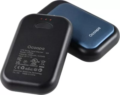Ngrohës elektrik për duar Ocoopa UT4, 5000 mAh, alumini, zi/blu