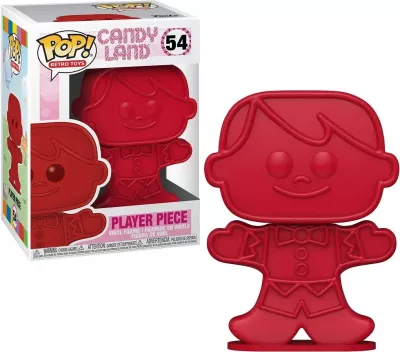 Figurinë Funko POP! Retro Toys Candyland Player Game Piece (Gaming Heroes), e kuqe