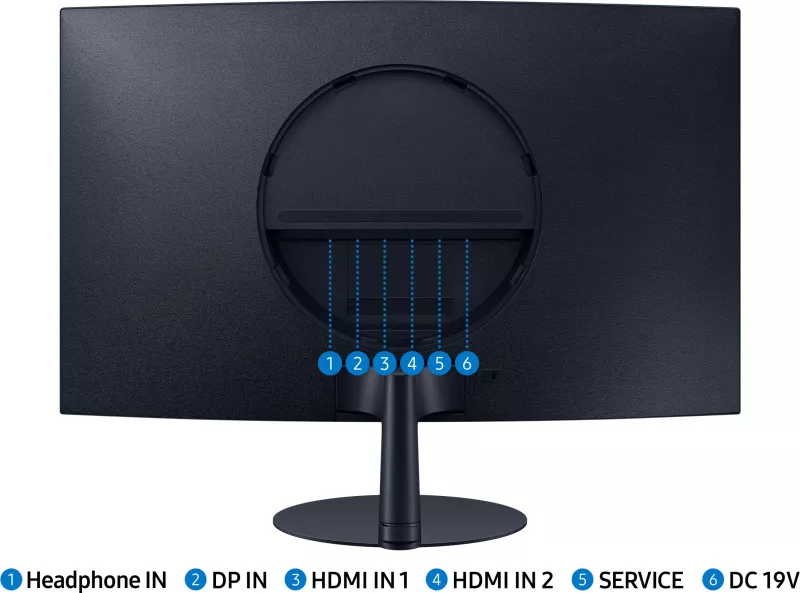 Monitor Samsung S39C, 32", Full HD, LED, 4 ms, E zezë
