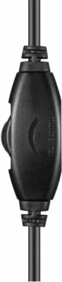 Kufje me mikrofon Sandberg MiniJack Chat Headset 126-15, 3.5mm, kabllo 1.8m, zi, set me adapter