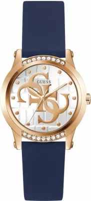 Orë dore Guess për femra, navy blue