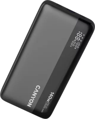 Power bank CANYON PB-240 25000mAh PD 140W me display, Dark Grey