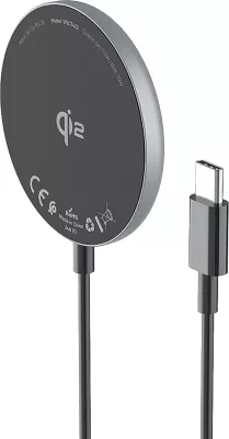 Karikues wireless Wozinsky WQY1S, 15W, Qi2, me kabllo USB-C, i zi