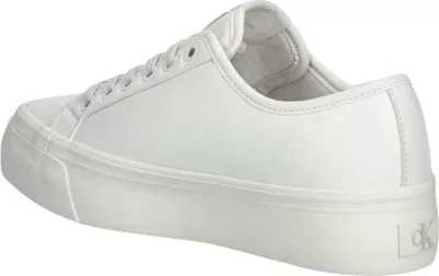 Atlete për femra Calvin Klein Jeans VULC FLATF LACE UP L YW0YW01932, të bardha [Madhësia: 39]