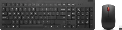 Kasë tastierë & maus Lenovo Essential Wireless Combo Gen2, gjermanisht, e zezë