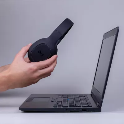 Kufje Forever BTH-505 Bluetooth ANC, mikrofon, 8h, të zeza