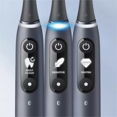 Furçë dhëmbësh elektrike Oral-B iO Series 7, magnetike, 5 mënyra pastrimi, e zezë
