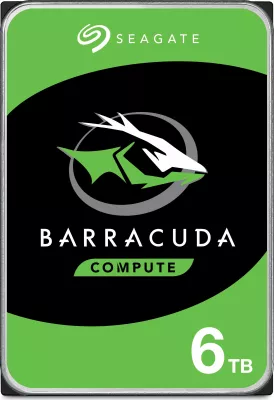 Hard disk Seagate BarraCuda ST6000DM003 6TB 3.5" SATA III 5400rpm 256MB cache