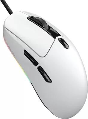 Maus gaming Cougar Minos NEO, 6200 DPI, ambidextrous, i bardhë