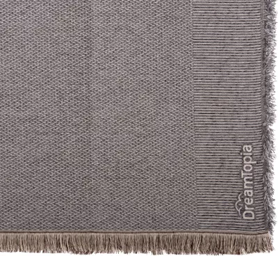 Mbulesë divani me franja DREAMTOPIA FH12162.06 ngjyrë gri 245X170cm