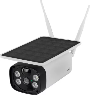 Kamerë sigurie wireless Omajin OSC-01-EU, solar, Bardhë, Zi