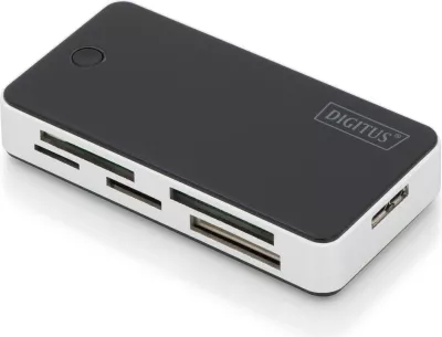 Lexues kartelash Digitus All-in-one, USB 3.2 Gen 1, 1m, zi/bardhë