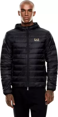 Jakne për meshkuj EA7 8NPB24 PNGPZ, e zezë me ari [Madhësia: XL]