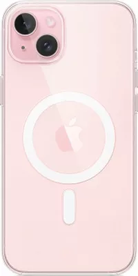 Mbështjellës Apple MagSafe MT213ZM/A për iPhone 15 Plus 6.7", transparent