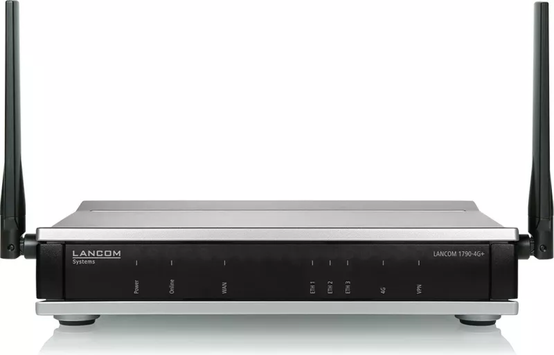 Router LANCOM 1790-4G+ LTE, 300 Mbps, 3 porta LAN, i zi/gri