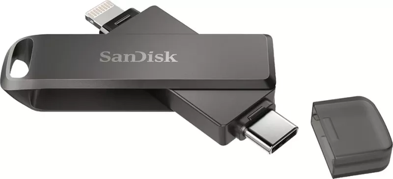 USB Flash SanDisk iXpand, 128 GB, USB Type-C / Lightning, e Zezë