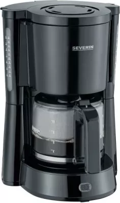 makinë kafeje Severin KA 4815, 1.2–1.6 L, e zezë
