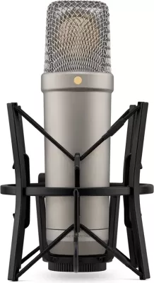 Mikrofon kondesator RØDE NT1 (Gen.5), i argjend