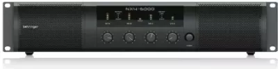 Amplifikator Behringer NX4-6000, 4-kanale, i zi