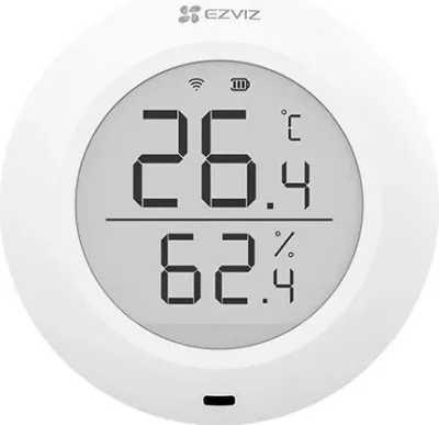Sensor temperature & humidity EZVIZ CS-T51C, wireless, i bardhë