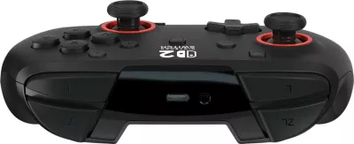 Kontroller lojërash wireless Turtle Beach Rematch për Nintendo Switch 2, bateri e rikarikueshme deri 40 orë, i zi
