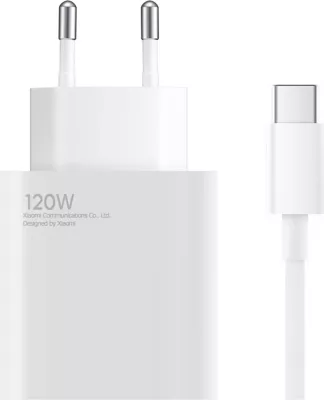 Karikues muri Xiaomi BHR9462EU 120W 6A GaN me kabllo USB-A në USB-C, i bardhë