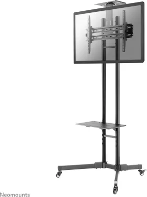 Karrocë portabile për TV Neomounts PLASMA-M1700E, deri 70", rregullim lartësie, ngjyrë e zezë