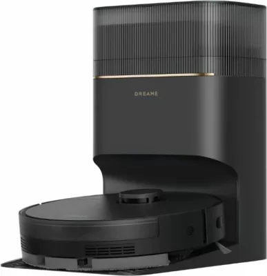 Robot fshesë me korent DREAME D20 Pro Plus, 13000Pa, me mop 350ml + depo pluhuri 500ml, me stacion zbrazje automatike 5L, zi