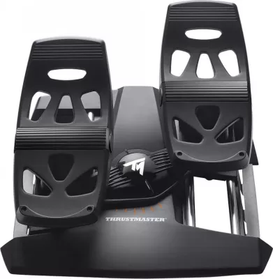 Pedale rudder fluturimi Thrustmaster TFRP, USB/RJ12, për PC/PS4/Xbox