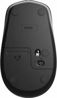 Maus wireless Logitech M190 1000 DPI USB-A, gri
