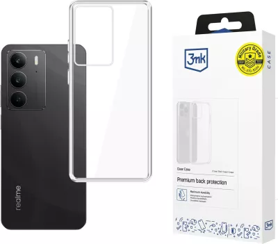 Mbështjellës 3mk për Realme C75, Transparent